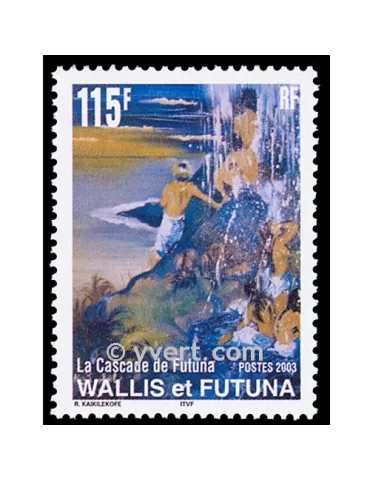 n° 604 - Timbre Wallis et Futuna Poste 2