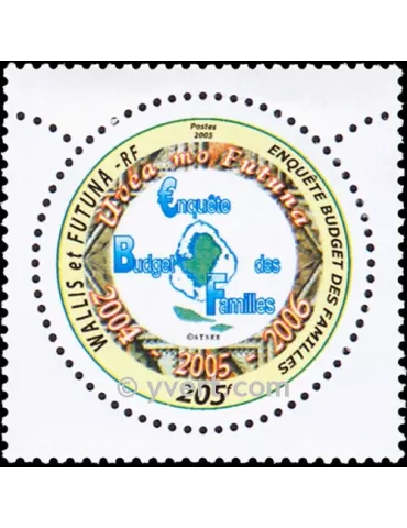 n° 634 - Timbre Wallis et Futuna Poste 2