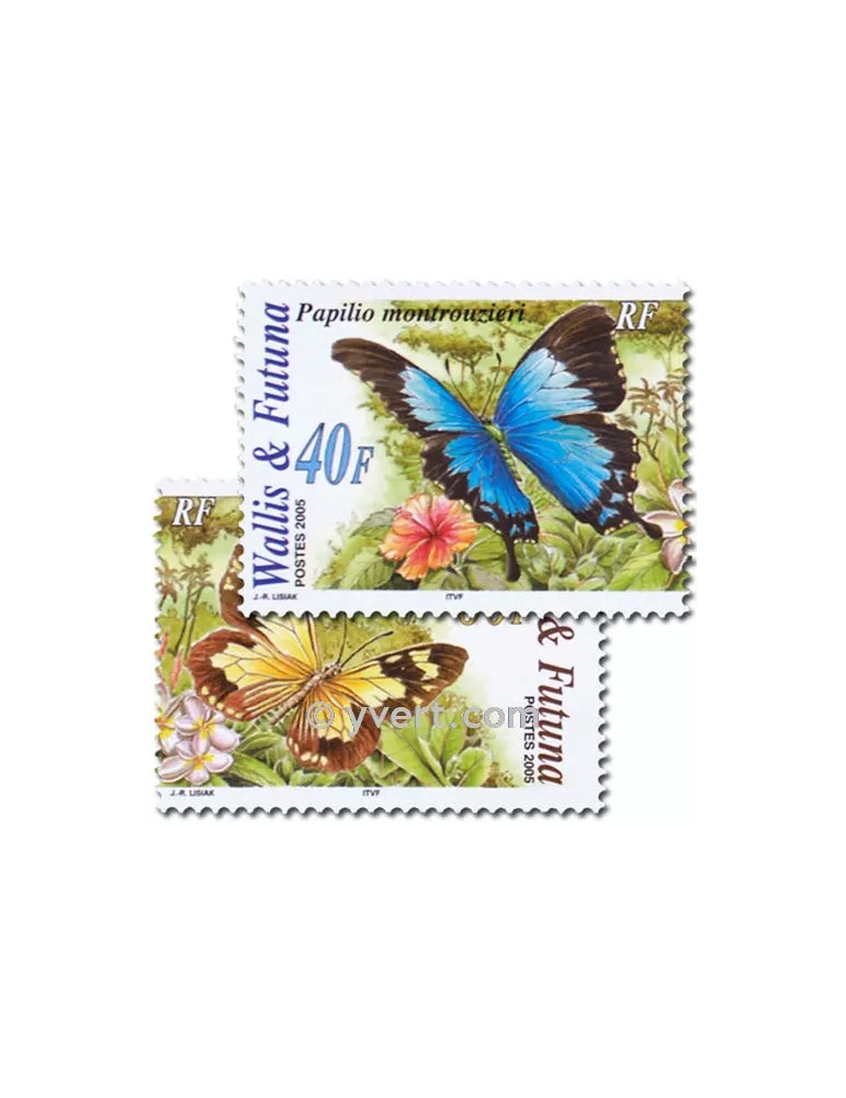 n° 641/642 - Timbre Wallis et Futuna Poste