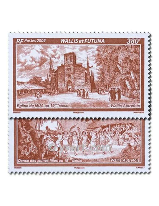 n° 660/661 - Timbre Wallis et Futuna Poste