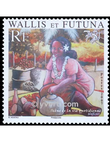 n° 675 - Timbre Wallis et Futuna Poste 2