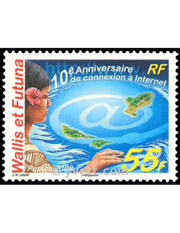 n° 691 - Timbre Wallis et Futuna Poste 2