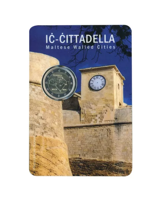BU : 2 EURO COMMEMORATIVE 2024 : MALTE (Citadelle de Gozo)