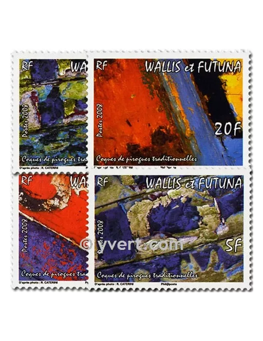 n° 702/705 - Timbre Wallis et Futuna Poste