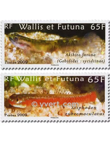 n° 717/718 - Timbre Wallis et Futuna Poste 2