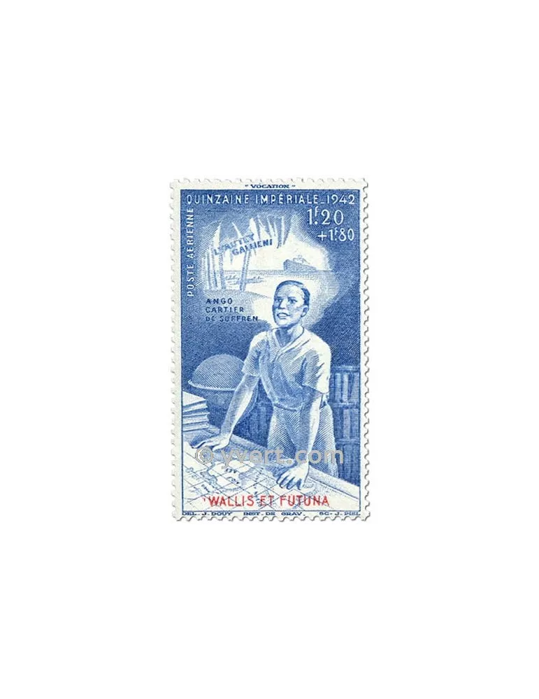 n° 3 - Timbre Wallis et Futuna Poste aérienne