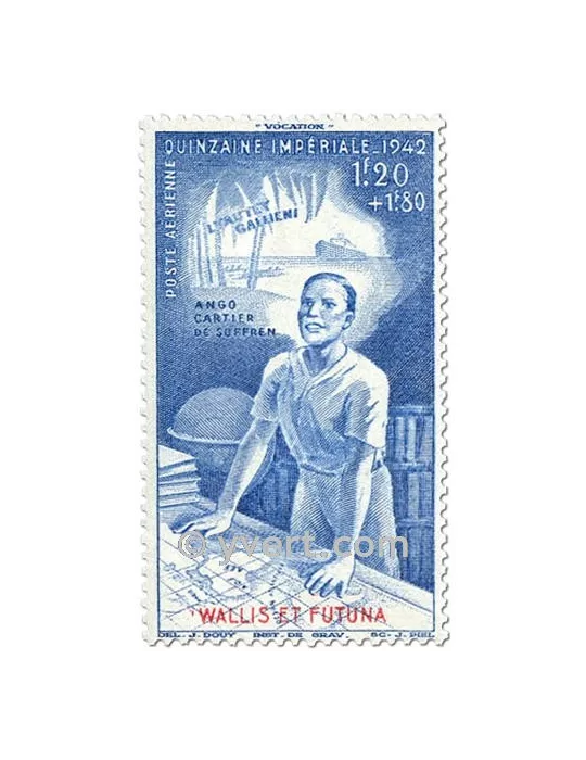 n° 3 - Timbre Wallis et Futuna Poste aérienne