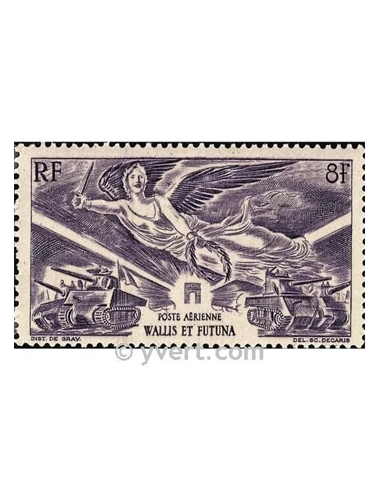 n° 4 - Timbre Wallis et Futuna Poste aérienne