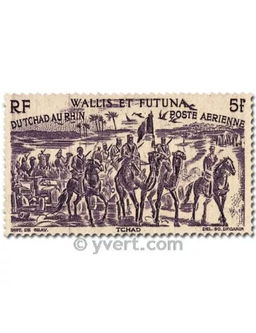 n° 5/10 - Timbre Wallis et Futuna Poste aérienne