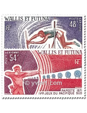 n° 39/40 - Timbre Wallis et Futuna Poste aérienne 2