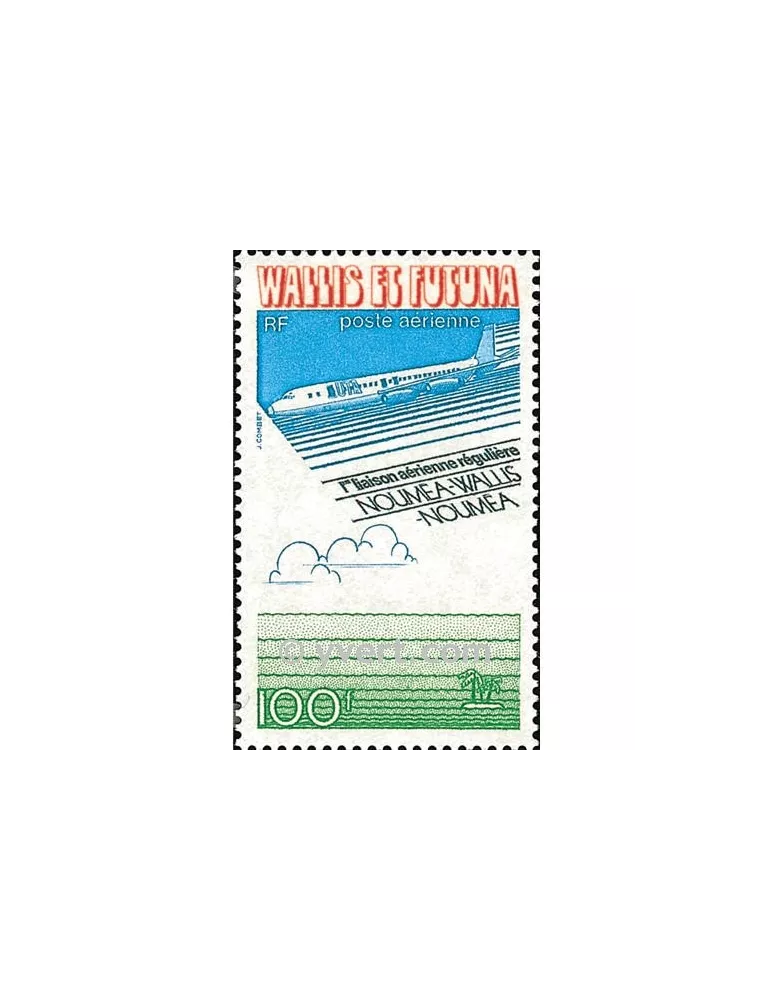 n° 62 - Timbre Wallis et Futuna Poste aérienne