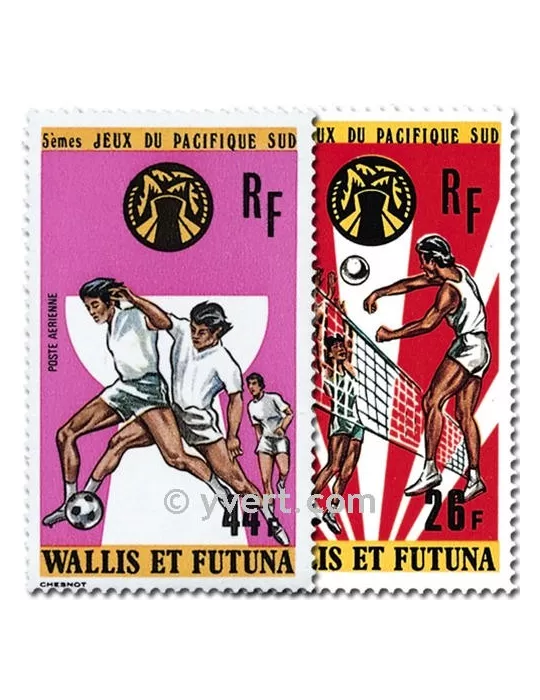 n° 63/66 - Timbre Wallis et Futuna Poste aérienne