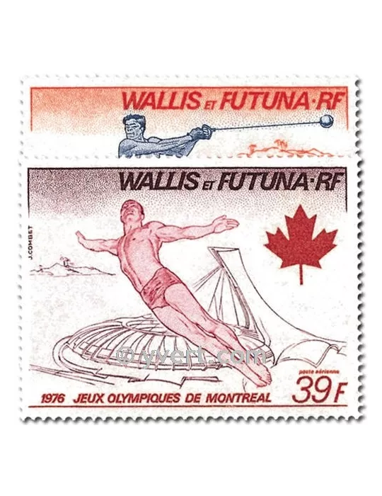 n° 72/73 - Timbre Wallis et Futuna Poste aérienne
