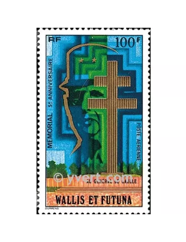 n° 74 - Timbre Wallis et Futuna Poste aérienne
