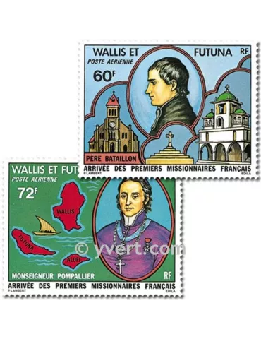 n° 82/83 - Timbre Wallis et Futuna Poste aérienne 2