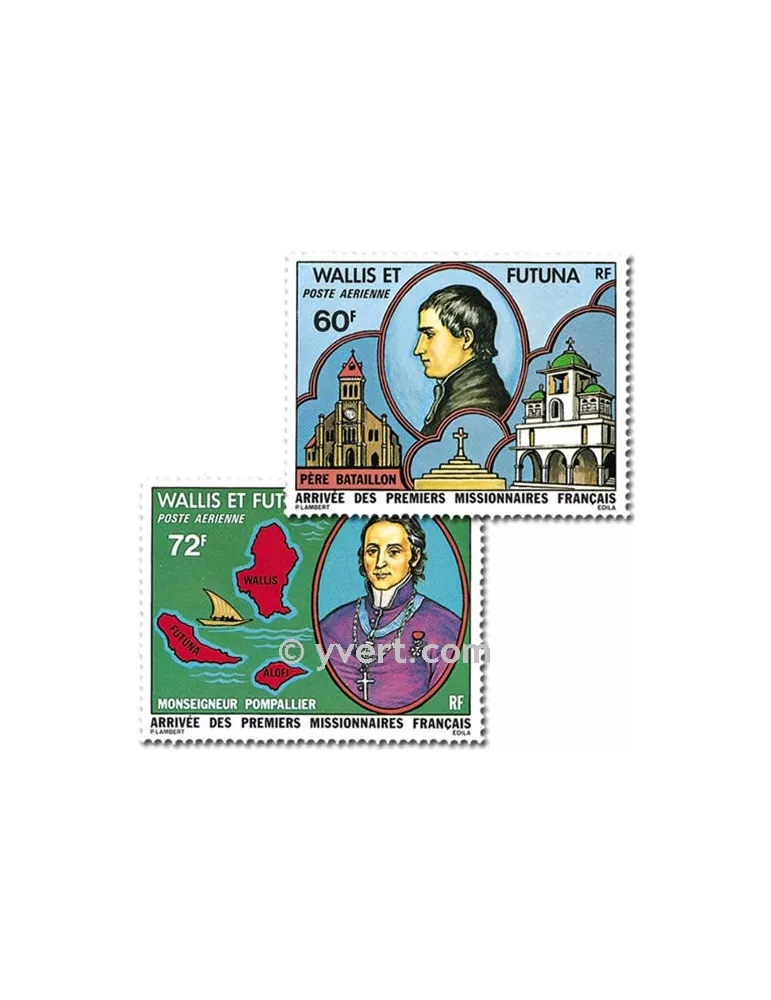 n° 82/83 - Timbre Wallis et Futuna Poste aérienne