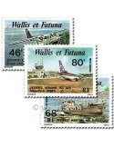 n° 89/91 - Timbre Wallis et Futuna Poste aérienne