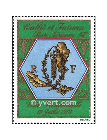 n° 98 - Timbre Wallis et Futuna Poste aérienne 2