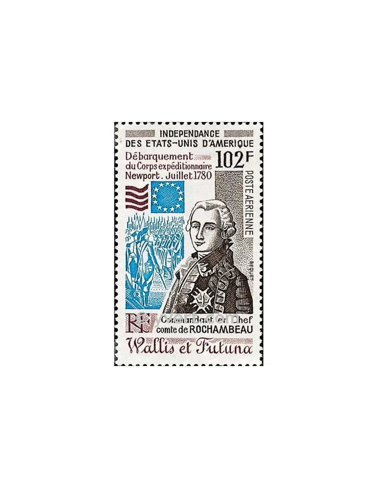 n° 102 - Timbre Wallis et Futuna Poste aérienne