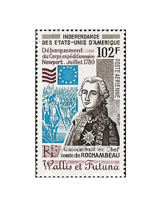 n° 102 - Timbre Wallis et Futuna Poste aérienne
