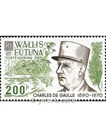 n° 106 - Timbre Wallis et Futuna Poste aérienne 2