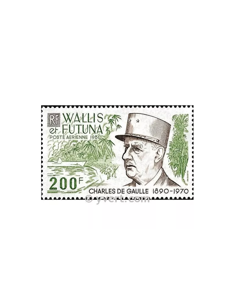 n° 106 - Timbre Wallis et Futuna Poste aérienne