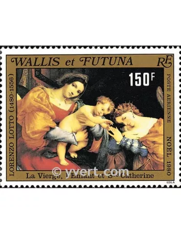 n° 107 - Timbre Wallis et Futuna Poste aérienne 2