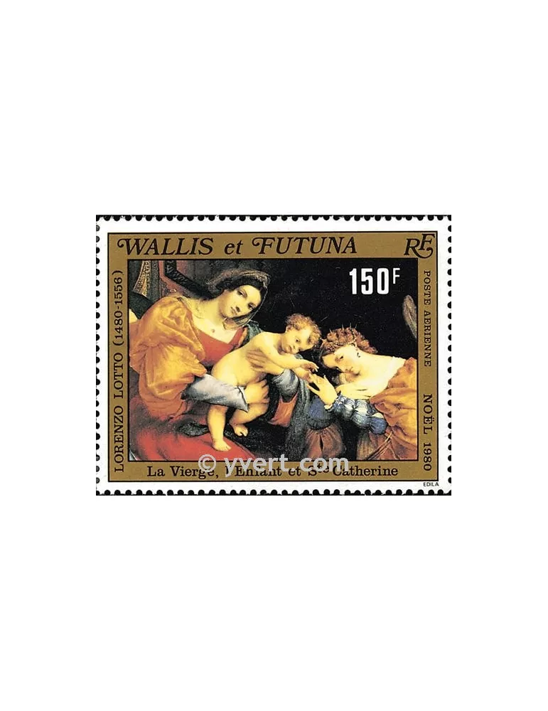 n° 107 - Timbre Wallis et Futuna Poste aérienne