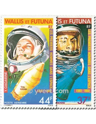 n° 108/109 - Timbre Wallis et Futuna Poste aérienne 2