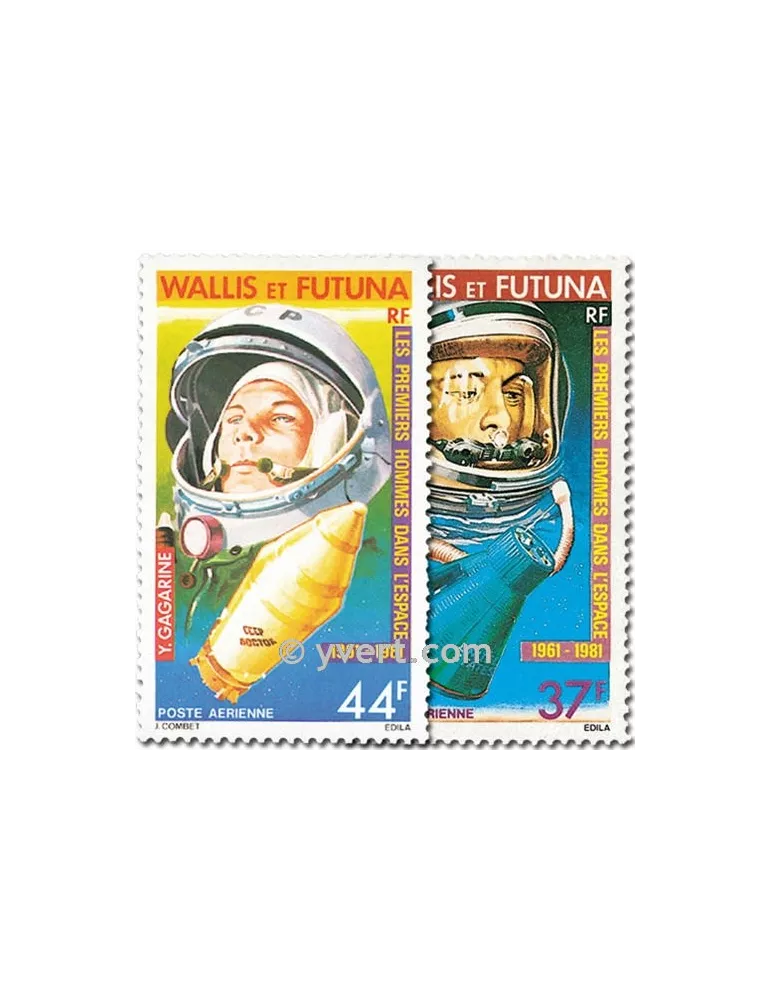 n° 108/109 - Timbre Wallis et Futuna Poste aérienne