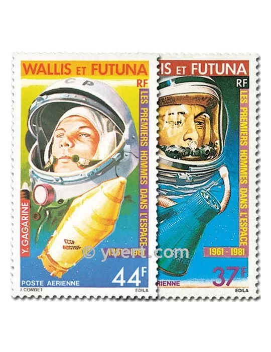 n° 108/109 - Timbre Wallis et Futuna Poste aérienne