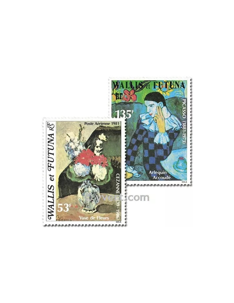 n° 110/111 - Timbre Wallis et Futuna Poste aérienne
