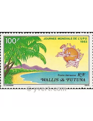 n° 123 - Timbre Wallis et Futuna Poste aérienne 2