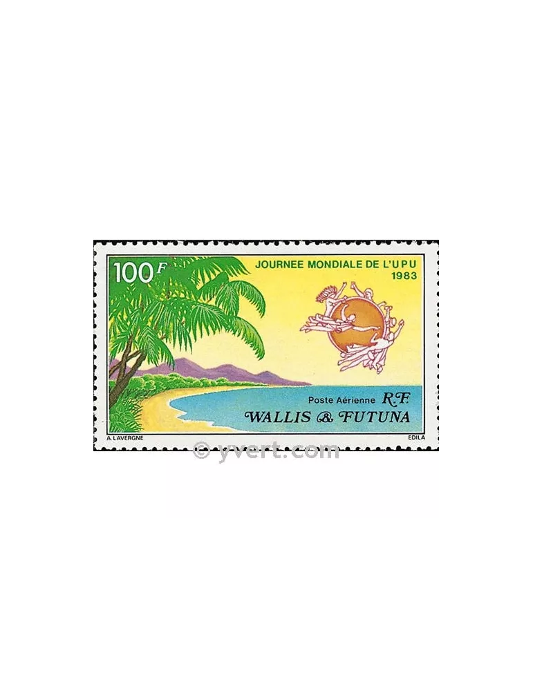 n° 123 - Timbre Wallis et Futuna Poste aérienne