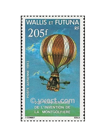 n° 124 - Timbre Wallis et Futuna Poste aérienne 2