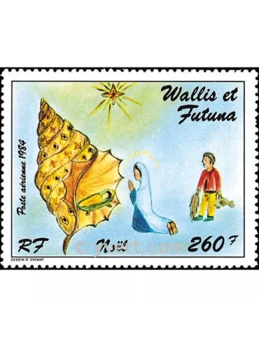 n° 142 - Timbre Wallis et Futuna Poste aérienne 2