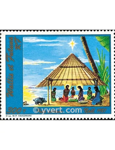 n° 159 - Timbre Wallis et Futuna Poste aérienne 2