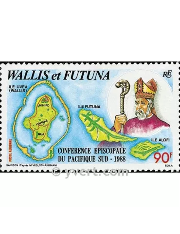 n° 163 - Timbre Wallis et Futuna Poste aérienne 2