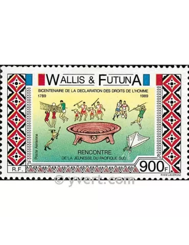 n° 166 - Timbre Wallis et Futuna Poste aérienne 2