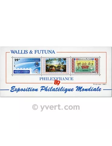 n° 4 - Timbre Wallis et Futuna Bloc et feuillets 2