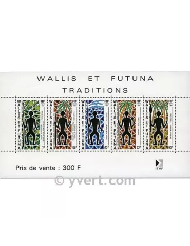 n° 5 - Timbre Wallis et Futuna Bloc et feuillets 2
