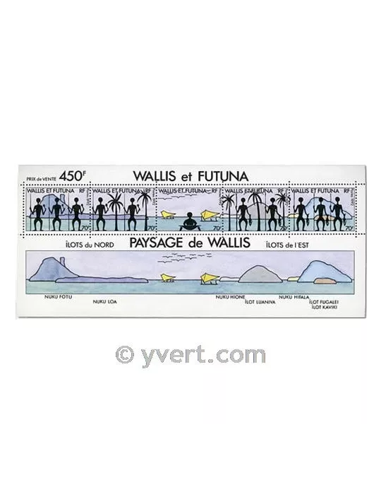 n° 6 - Timbre Wallis et Futuna Bloc et feuillets