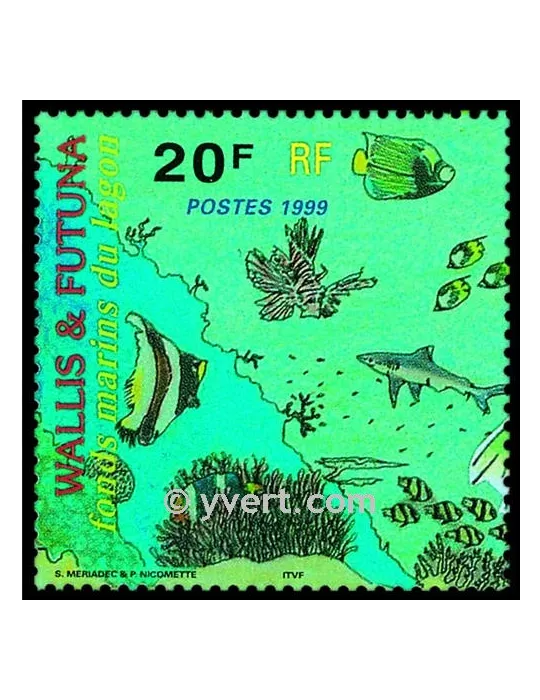 n° 8 - Timbre Wallis et Futuna Bloc et feuillets