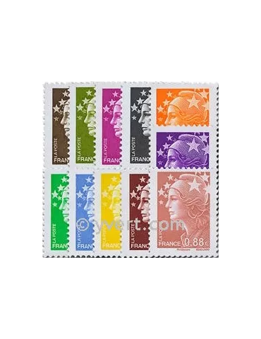 n° 208/218 - Timbre France Autoadhésifs