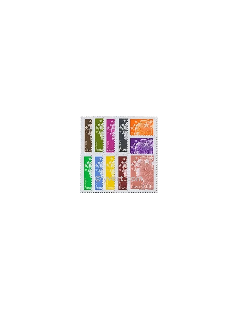 n° 208/218 - Timbre France Autoadhésifs