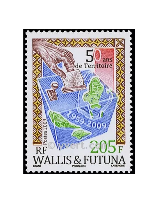 n° 726 - Timbre Wallis et Futuna Poste