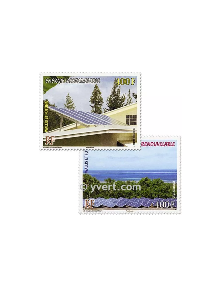 n° 737/738 - Timbre Wallis et Futuna Poste