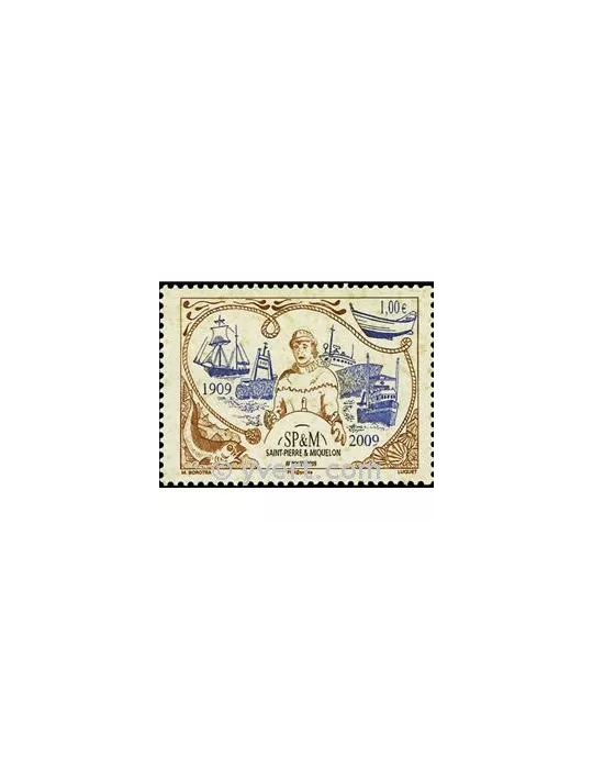 n° 956 - Timbre Saint-Pierre et Miquelon Poste