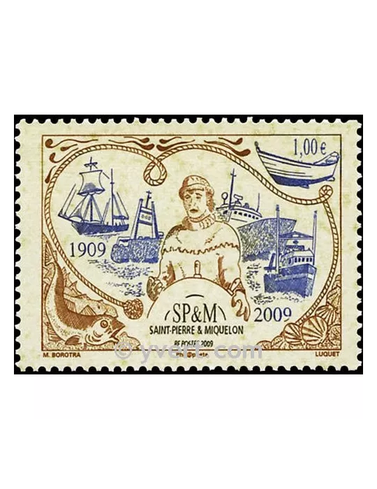 n° 956 - Timbre Saint-Pierre et Miquelon Poste