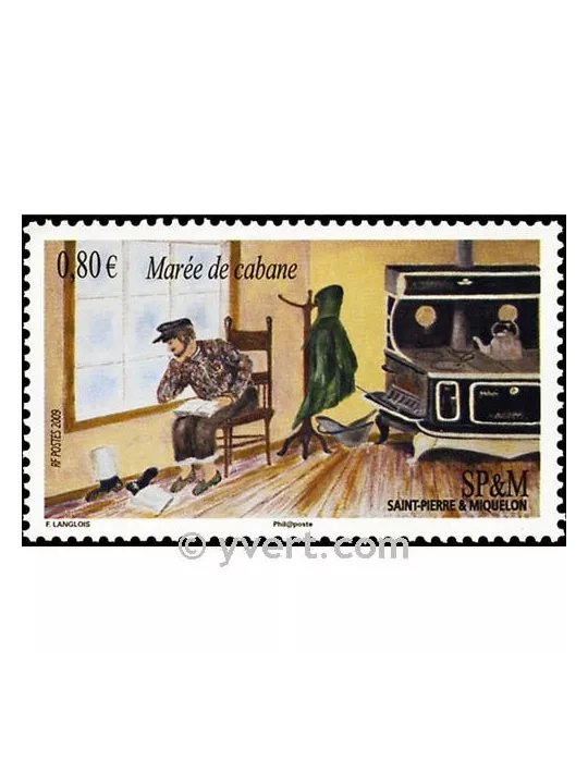 n° 959 - Timbre Saint-Pierre et Miquelon Poste